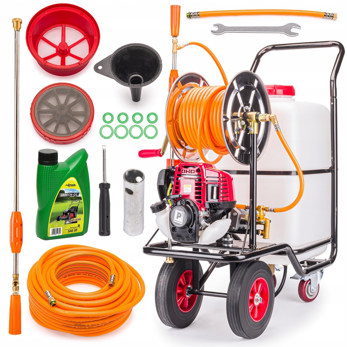 Benzínový postrekovač Powermat 60 litrov
